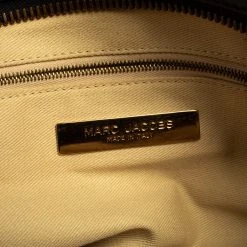 Marc Jacobs Black Quilted Leather Ursula Bowler Bag For Women -Cheap Marc Jacobs Store luxury women marc jacobs used handbags p421310 004