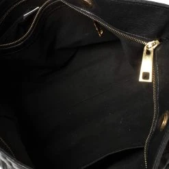 Marc Jacobs Black Leather Quilted Chain Tote For Women -Cheap Marc Jacobs Store luxury women marc jacobs used handbags p423161 004