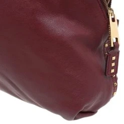 Marc Jacobs Burgundy Leather Rio Paradise Satchel Bag For Women -Cheap Marc Jacobs Store luxury women marc jacobs used handbags p43398 009