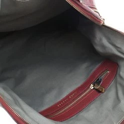 Marc Jacobs Burgundy Leather Rio Paradise Satchel Bag For Women -Cheap Marc Jacobs Store luxury women marc jacobs used handbags p43398 013