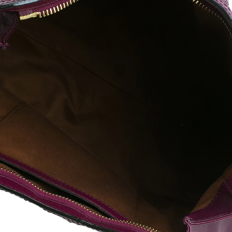 Marc Jacobs Purple Quilted Leather Alyona Hobo Bag For Women 14 Marc Jacobs Purple Quilted Leather Alyona Hobo Bag For Women - Image 14