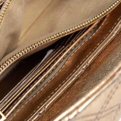 Marc Jacobs Metallic Gold Quilted Leather Bow Shoulder Bag For Women -Cheap Marc Jacobs Store luxury women marc jacobs used handbags p452701 010