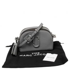Marc Jacobs Grey Leather Small Shutter Camera Crossbody Bag For Women 19 Marc Jacobs Grey Leather Small Shutter Camera Crossbody Bag For Women -Cheap Marc Jacobs Store luxury women marc jacobs used handbags p461554 002
