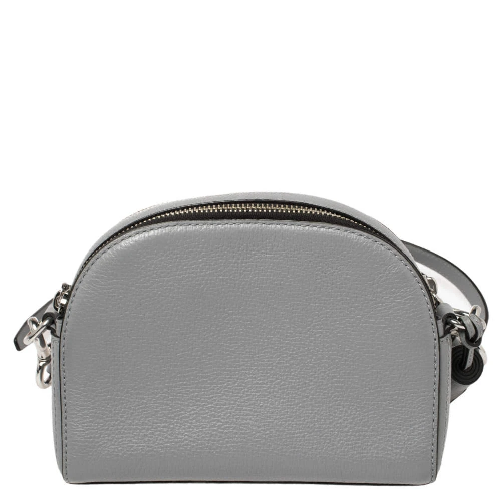 Marc Jacobs Grey Leather Small Shutter Camera Crossbody Bag For Women 4 Marc Jacobs Grey Leather Small Shutter Camera Crossbody Bag For Women - Image 4