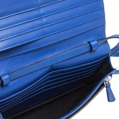 Marc Jacobs Blue Leather Jewel Embellished Wallet On Strap For Women -Cheap Marc Jacobs Store luxury women marc jacobs used handbags p461924 002