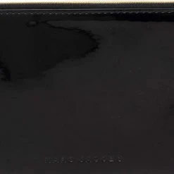 Marc Jacobs Black Patent Leather Pouch For Women -Cheap Marc Jacobs Store luxury women marc jacobs used handbags p483029 004