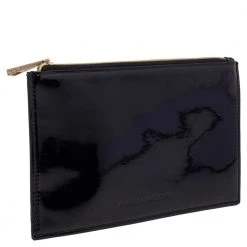 Marc Jacobs Black Patent Leather Pouch For Women -Cheap Marc Jacobs Store luxury women marc jacobs used handbags p483029 006