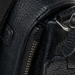 Marc Jacobs Black Leather Nomad Crossbody Bag For Women -Cheap Marc Jacobs Store luxury women marc jacobs used handbags p489268 006