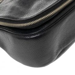 Marc Jacobs Black Leather Nomad Crossbody Bag For Women -Cheap Marc Jacobs Store luxury women marc jacobs used handbags p489268 012