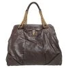 Marc Jacobs Grey Quilted Leather Alyona Satchel For Women