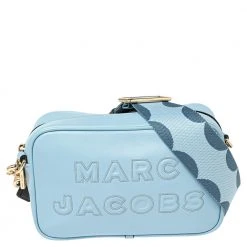 Marc Jacobs Blue Flash Leather Crossbody Bag For Women