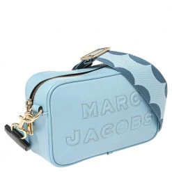 Marc Jacobs Blue Flash Leather Crossbody Bag For Women -Cheap Marc Jacobs Store luxury women marc jacobs used handbags p495605 007