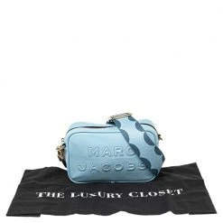 Marc Jacobs Blue Flash Leather Crossbody Bag For Women -Cheap Marc Jacobs Store luxury women marc jacobs used handbags p495605 008