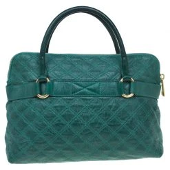 Marc Jacobs Green Quilted Leather Bruna Belted Tote For Women 21 Marc Jacobs Green Quilted Leather Bruna Belted Tote For Women -Cheap Marc Jacobs Store luxury women marc jacobs used handbags p51455 0004