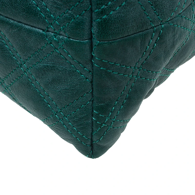 Marc Jacobs Green Quilted Leather Bruna Belted Tote For Women 12 Marc Jacobs Green Quilted Leather Bruna Belted Tote For Women - Image 12