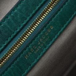 Marc Jacobs Green Quilted Leather Bruna Belted Tote For Women 33 Marc Jacobs Green Quilted Leather Bruna Belted Tote For Women -Cheap Marc Jacobs Store luxury women marc jacobs used handbags p51455 0016