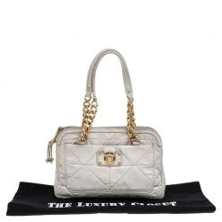 Marc Jacobs White Leather Chain Shoulder Bag For Women 19 Marc Jacobs White Leather Chain Shoulder Bag For Women -Cheap Marc Jacobs Store luxury women marc jacobs used handbags p518455 010