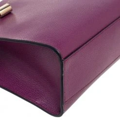 Marc Jacobs Purple Leather Mini Grind Tote For Women -Cheap Marc Jacobs Store luxury women marc jacobs used handbags p519581 003