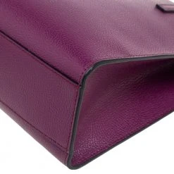 Marc Jacobs Purple Leather Mini Grind Tote For Women -Cheap Marc Jacobs Store luxury women marc jacobs used handbags p519581 006