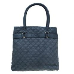 Marc Jacobs Dark Grey Quilted Leather Casey Double Stitch Tote For Women -Cheap Marc Jacobs Store luxury women marc jacobs used handbags p52292 0004