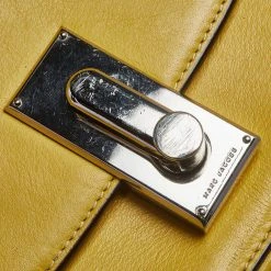 Marc Jacobs Yellow Leather West End The Jane Saddle Shoulder Bag For Women -Cheap Marc Jacobs Store luxury women marc jacobs used handbags p525655 007