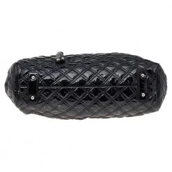 Marc Jacobs Black Quilted Patent Leather Stam Shoulder Bag For Women 16 Marc Jacobs Black Quilted Patent Leather Stam Shoulder Bag For Women -Cheap Marc Jacobs Store luxury women marc jacobs used handbags p532990 013