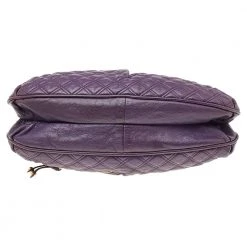 Marc Jacobs Purple Quilted Leather Cecilia Satchel For Women -Cheap Marc Jacobs Store luxury women marc jacobs used handbags p535680 005