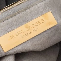 Marc Jacobs Black Leather Front Pocket Tote For Women -Cheap Marc Jacobs Store luxury women marc jacobs used handbags p552291 003