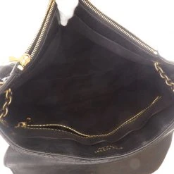 Marc Jacobs Black Quilted Leather Large Baroque Shoulder Bag For Women -Cheap Marc Jacobs Store luxury women marc jacobs used handbags p55397 011