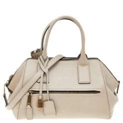 Marc Jacobs Beige Leather Medium Incognito II Satchel For Women