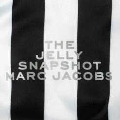 Marc Jacobs Silver Glitter Vinyl The Jelly Snapshot Shoulder Bag For Women -Cheap Marc Jacobs Store luxury women marc jacobs used handbags p570098 004