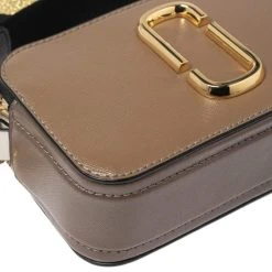 Marc Jacobs Beige Patent Leather Snapshot Camera Crossbody Bag For Women -Cheap Marc Jacobs Store luxury women marc jacobs used handbags p574745 1641962587 002