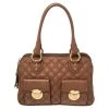 Marc Jacobs Brown Quilted Leather Classic Blake Bag For Women