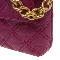 Marc Jacobs Pink Quilted Leather Small Single Shoulder Bag For Women -Cheap Marc Jacobs Store luxury women marc jacobs used handbags p60965 008