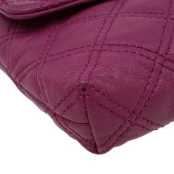 Marc Jacobs Pink Quilted Leather Small Single Shoulder Bag For Women -Cheap Marc Jacobs Store luxury women marc jacobs used handbags p60965 011