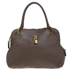 Marc Jacobs Brown Leather Paradise Rio Satchel For Women