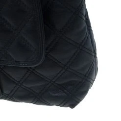 Marc Jacobs Black Leather Baroque Shoulder Bag For Women -Cheap Marc Jacobs Store luxury women marc jacobs used handbags p6139 009