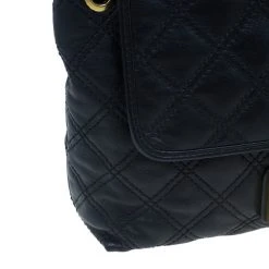 Marc Jacobs Black Leather Baroque Shoulder Bag For Women -Cheap Marc Jacobs Store luxury women marc jacobs used handbags p6139 010