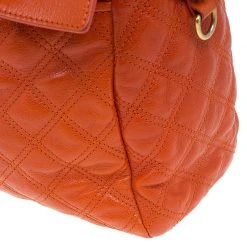 Marc Jacobs Orange Quilted Leather Rudi Satchel For Women 24 Marc Jacobs Orange Quilted Leather Rudi Satchel For Women -Cheap Marc Jacobs Store luxury women marc jacobs used handbags p61544 0009