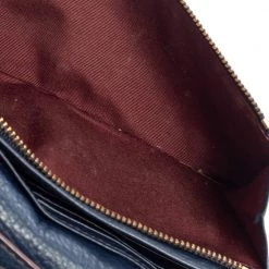 Marc Jacobs Navy Blue Leather Wallet On Strap For Women -Cheap Marc Jacobs Store luxury women marc jacobs used handbags p619286 001