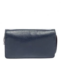 Marc Jacobs Navy Blue Leather Wallet On Strap For Women -Cheap Marc Jacobs Store luxury women marc jacobs used handbags p619286 009