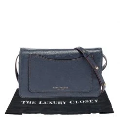 Marc Jacobs Navy Blue Leather Wallet On Strap For Women -Cheap Marc Jacobs Store luxury women marc jacobs used handbags p619286 1649392003 017