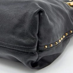 Marc Jacobs Black Leather Paradise Rio Satchel For Women -Cheap Marc Jacobs Store luxury women marc jacobs used handbags p622826 007