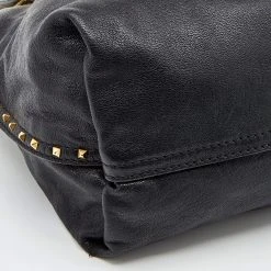 Marc Jacobs Black Leather Paradise Rio Satchel For Women -Cheap Marc Jacobs Store luxury women marc jacobs used handbags p622826 008