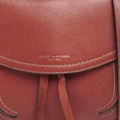 Marc Jacobs Brown Leather And Suede Flap Crossbody Bag For Women -Cheap Marc Jacobs Store luxury women marc jacobs used handbags p626156 010