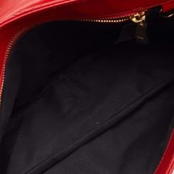 Marc Jacobs Red Leather Stardust Beat Shoulder Bag For Women -Cheap Marc Jacobs Store luxury women marc jacobs used handbags p629799 011