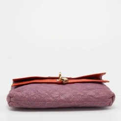 Marc Jacobs Purple Quilted Leather Lock Clutch For Women -Cheap Marc Jacobs Store luxury women marc jacobs used handbags p630357 005