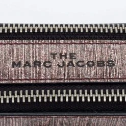 Marc Jacobs Pink Glitter Patent Leather Snapshot Camera Crossbody Bag For Women -Cheap Marc Jacobs Store luxury women marc jacobs used handbags p631048 010