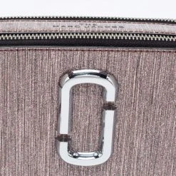 Marc Jacobs Pink Glitter Patent Leather Snapshot Camera Crossbody Bag For Women -Cheap Marc Jacobs Store luxury women marc jacobs used handbags p631048 011