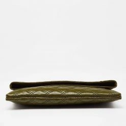 Marc Jacobs Olive Green Quilted Leather Eugenie Chain Clutch For Women 18 Marc Jacobs Olive Green Quilted Leather Eugenie Chain Clutch For Women -Cheap Marc Jacobs Store luxury women marc jacobs used handbags p631662 006